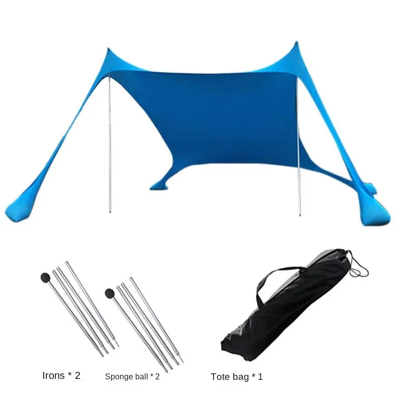Pop-Up Beach Tent Canopy – Ultralight UV Sun Shade with Carry Bag