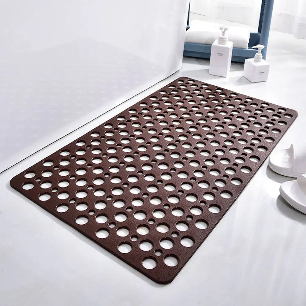 AquaStead – Non-Slip Suction Shower Mat with Drainage Holes