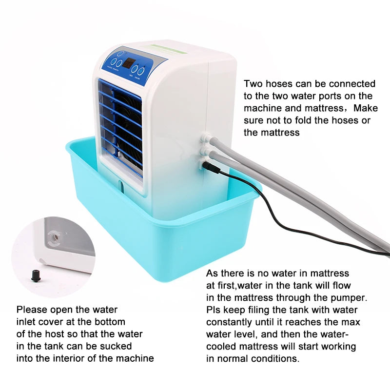 Water-Cooled Cooling Mattress Pad – Circulating Water System for Cool Summer Sleep