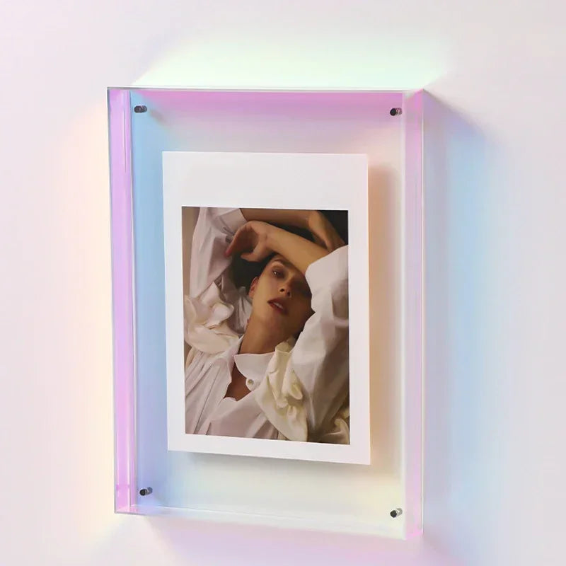 AcryView – Clear Acrylic Freestanding Photo Frame