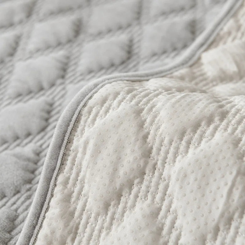 Nordic Plush Sofa Cover