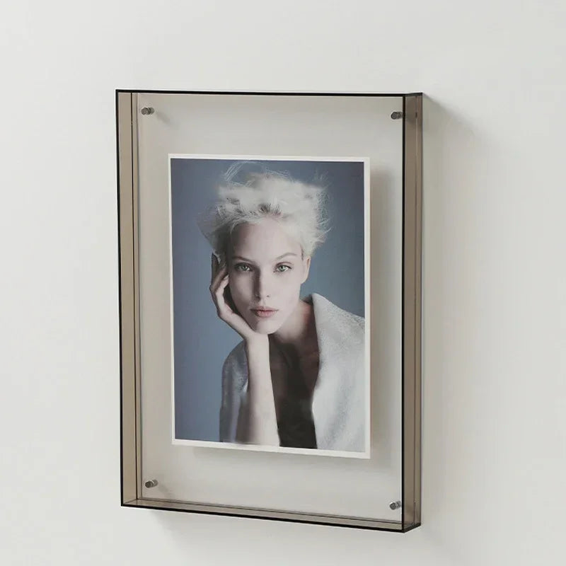 AcryView – Clear Acrylic Freestanding Photo Frame