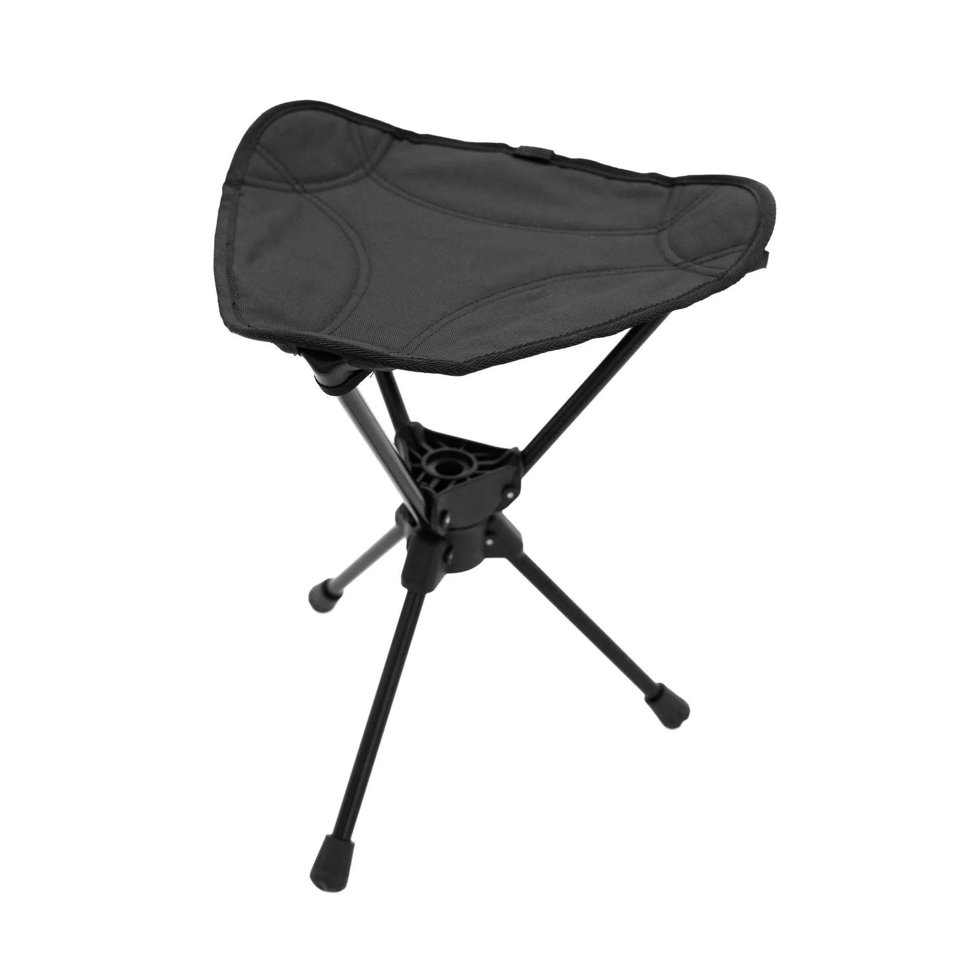 360° Folding Camping Stool – Lightweight Rotating Chair for Fishing & Picnics