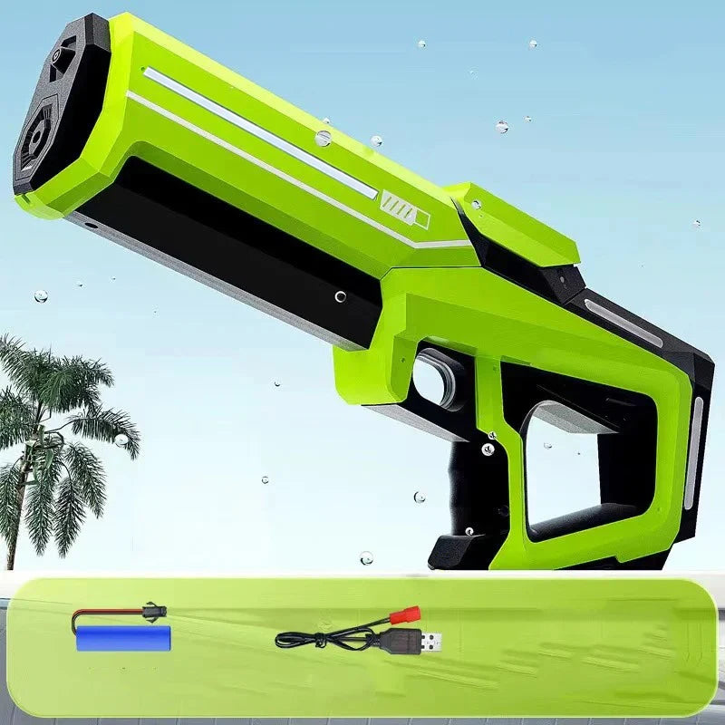 Automatic Electric Water Gun – Powerful Squirt Blaster with Suction Refill