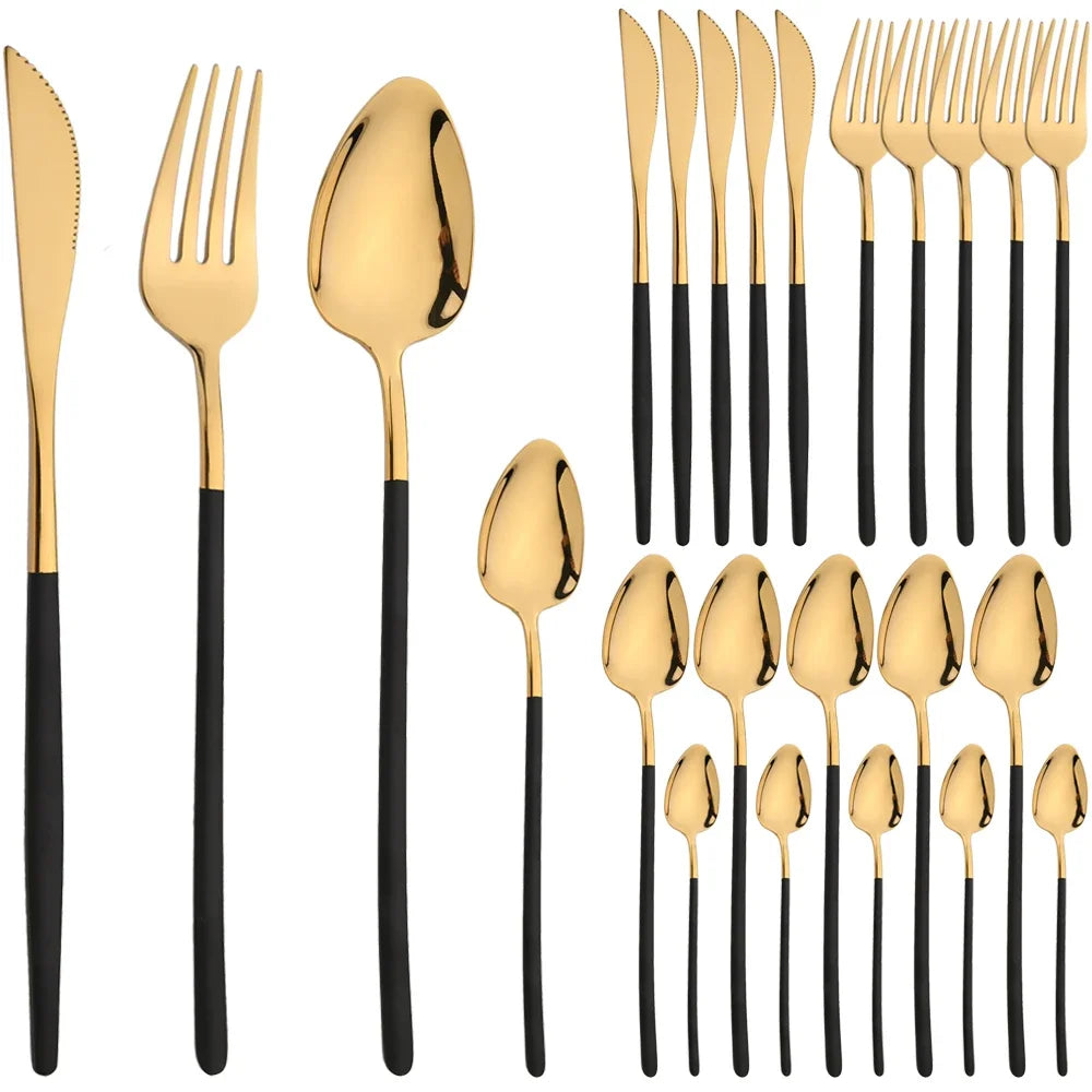 Gold,Silver,Black,Black & Silver,Black & Gold,White & Silver,White & Gold