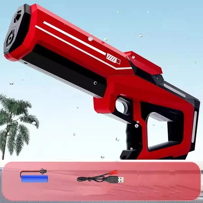 Automatic Electric Water Gun – Powerful Squirt Blaster with Suction Refill