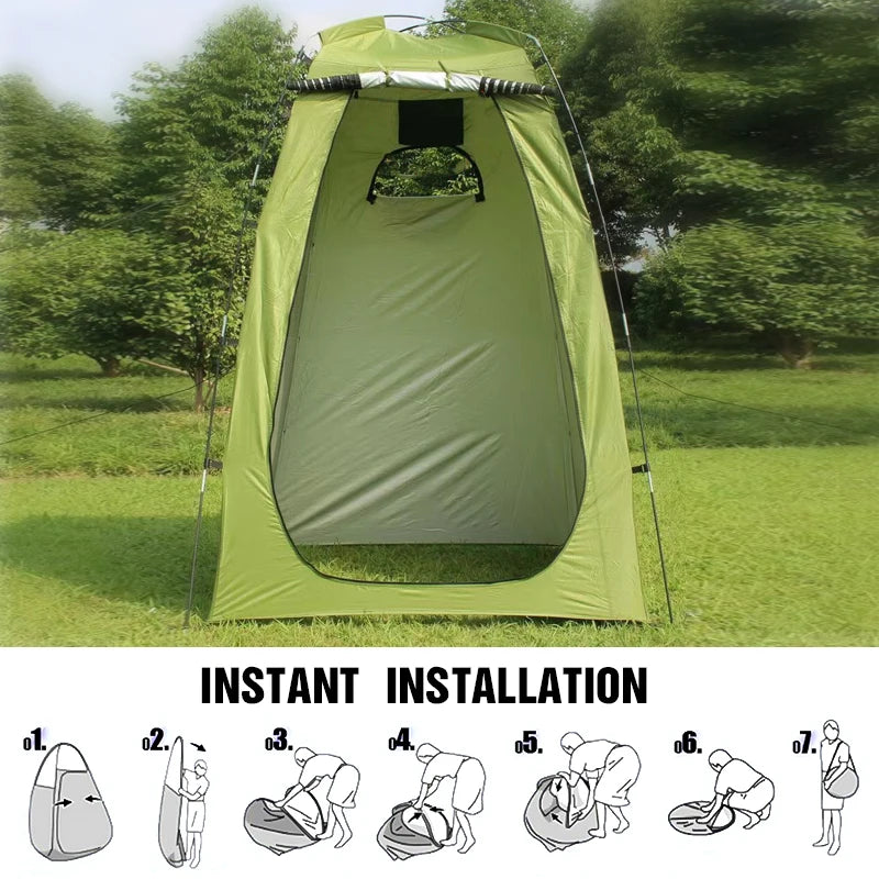 Pop-Up Privacy Tent – Portable Changing Room & Shower Shelter