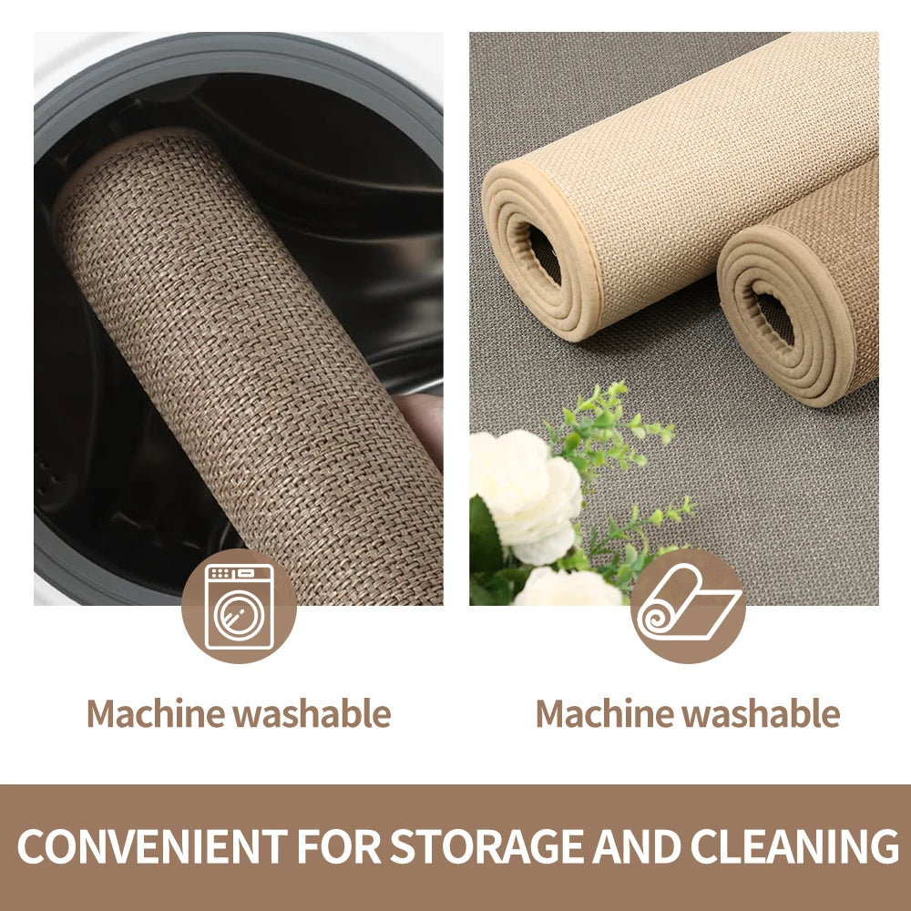 PillowTread – Soft Absorbent Bathroom Runner with Non-Slip Grip