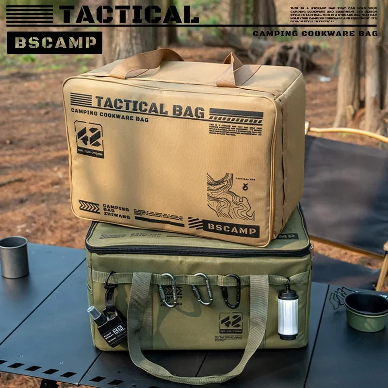 Insulated Camping Cooler Bag – Waterproof Foldable Picnic & Storage Box, 30–56L