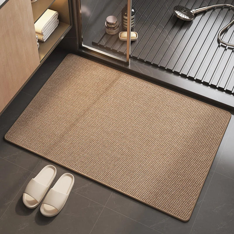 PillowTread – Soft Absorbent Bathroom Runner with Non-Slip Grip
