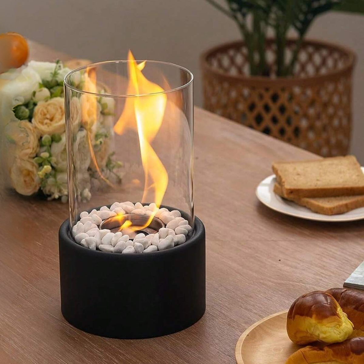 Timeless Elegance | Oil Lamp with Clear Glass Cylinder & Metal Frame | Perfect for Indoor & Outdoor Ambiance 7 | nH1780390128202644388,zY1780390128202540965,ZA1780390128202828153,RG1780390128202736880