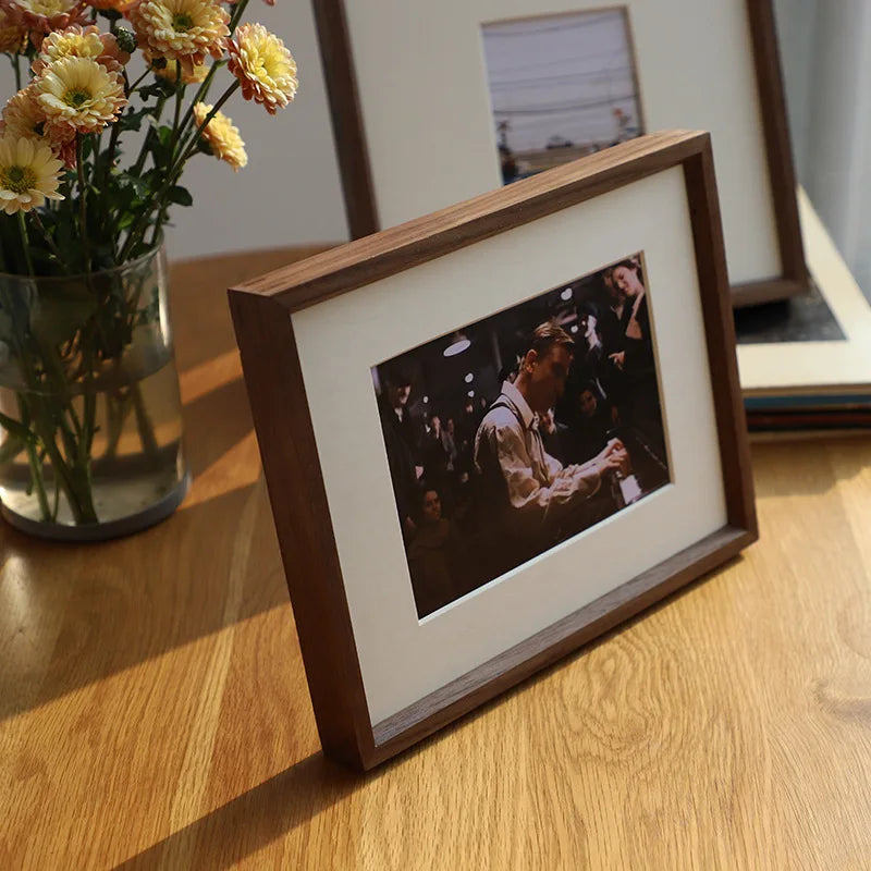 Walnut Wood Picture Frame American Joinery Photo Frame, Solid Wood Desktop Display Frame Durable Display Home Decor | 947bc147-e45d-4932-b0a4-ed52a8dda333,11903dff-6db4-4e7b-ba47-9877ff1b6c5c,de730709-4f1d-4c2c-b6c9-a72ae0935fe6,325d1f52-5684-4d5c-a785-09114b8233d7,c5d7bf60-7f3f-449e-a709-62f8cd2f1a1d