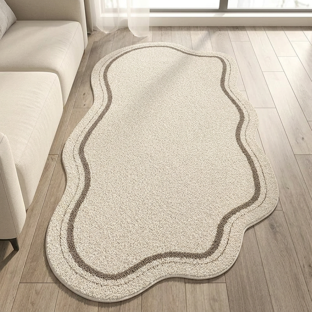 Cream Area Rug – Pact lifestyle image
