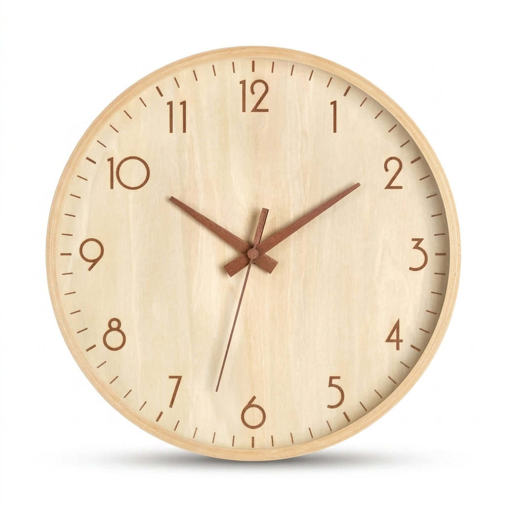 Solid Wood Wall Clock Log Frame – Pact studio image | Light Wood 1 / 8 Inch,Light Wood 1 / 10 Inch,Light Wood 1 / 12 Inch,Light Wood 2 / 8 Inch,Light Wood 3 / 12 Inch,Dark Wood 1 / 8 Inch,Dark Wood 1 / 10 Inch,Dark Wood 1 / 12 Inch,Light Wood 2 / 10 Inch,Light Wood 2 / 12 Inch,Light Wood 3 / 8 Inch,Light Wood 3 / 10 Inch,Dark Wood 3 / 10 Inch,Dark Wood 3 / 12 Inch,Dark Wood 2 / 8 Inch,Dark Wood 2 / 10 Inch,Dark Wood 2 / 12 Inch,Dark Wood 3 / 8 Inch