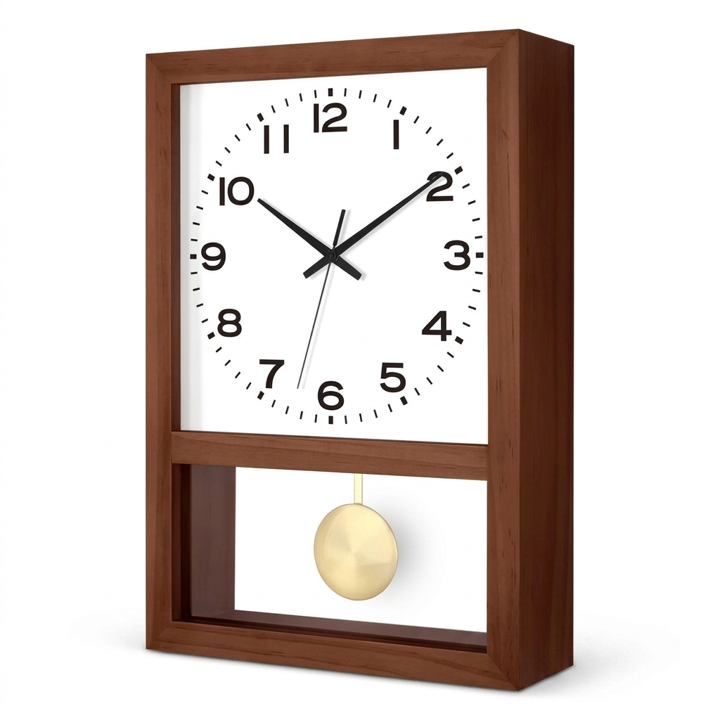 Japanese Wall Clock Pendulum – Pact studio image