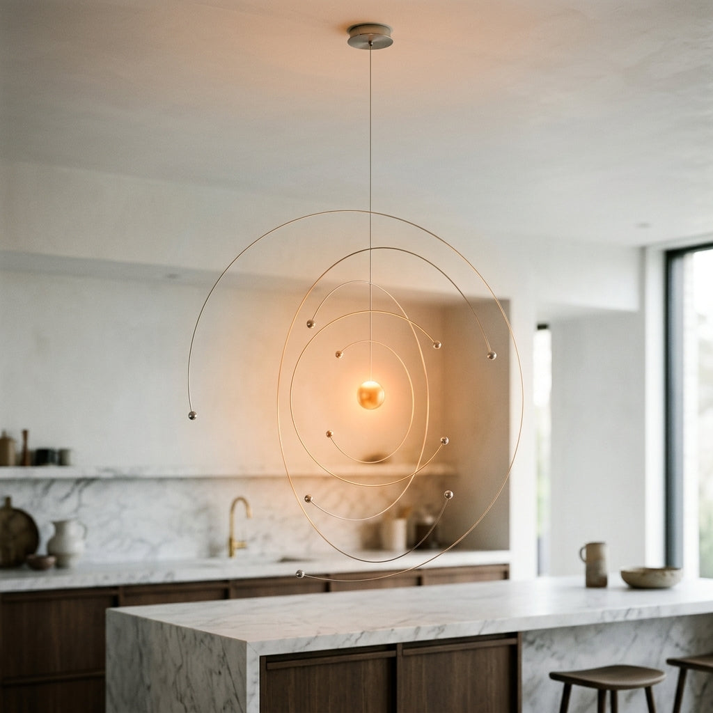 Steel Geometric Pendant – Pact lifestyle image | OF1780481832140679392
