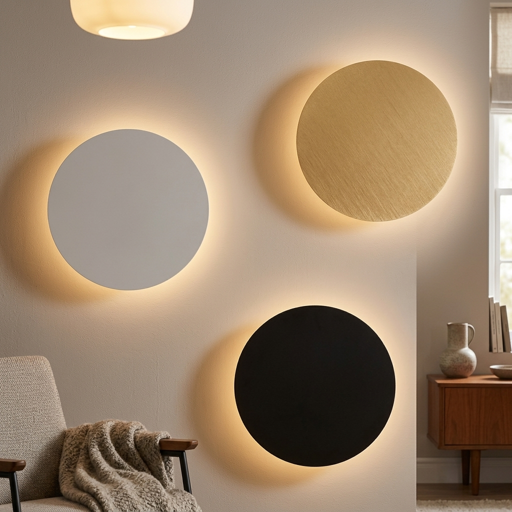 Modern Round LED Wall Lamp | 1005008887215333-WHITE-Diameter 15cm-Warm White (2700-3500K),1005008887215333-black-Diameter 15cm-Warm White (2700-3500K),1005008887215333-WHITE-Diameter 20cm-Warm White (2700-3500K),1005008887215333-Gold-Diameter 15cm-Warm White (2700-3500K),1005008887215333-black-Diameter 20cm-Warm White (2700-3500K),1005008887215333-Gold-Diameter 20cm-Warm White (2700-3500K)