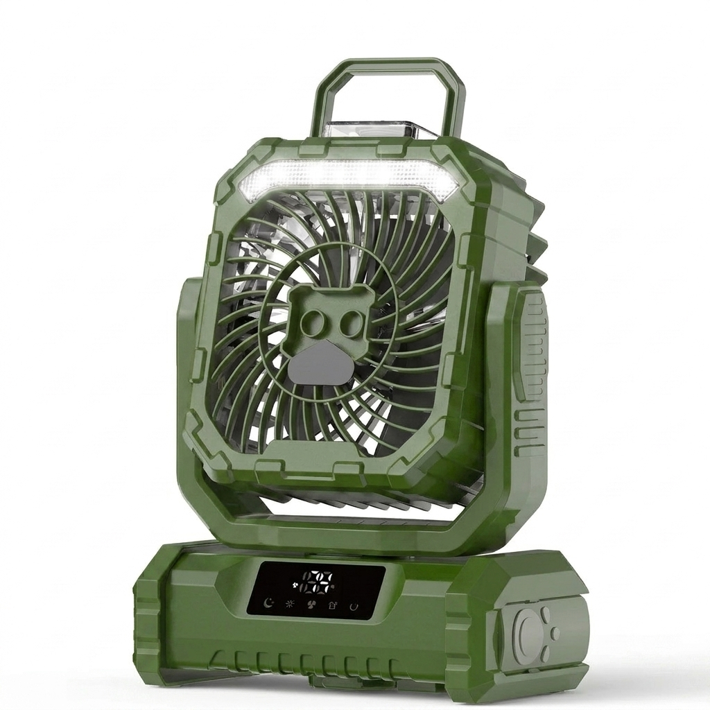 Misting fan green