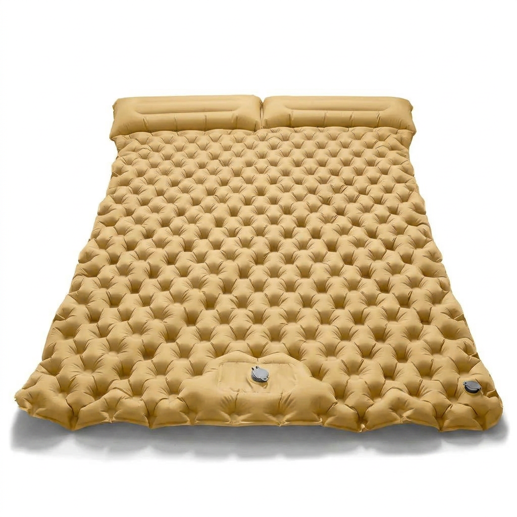 Camping mattress desert yellow