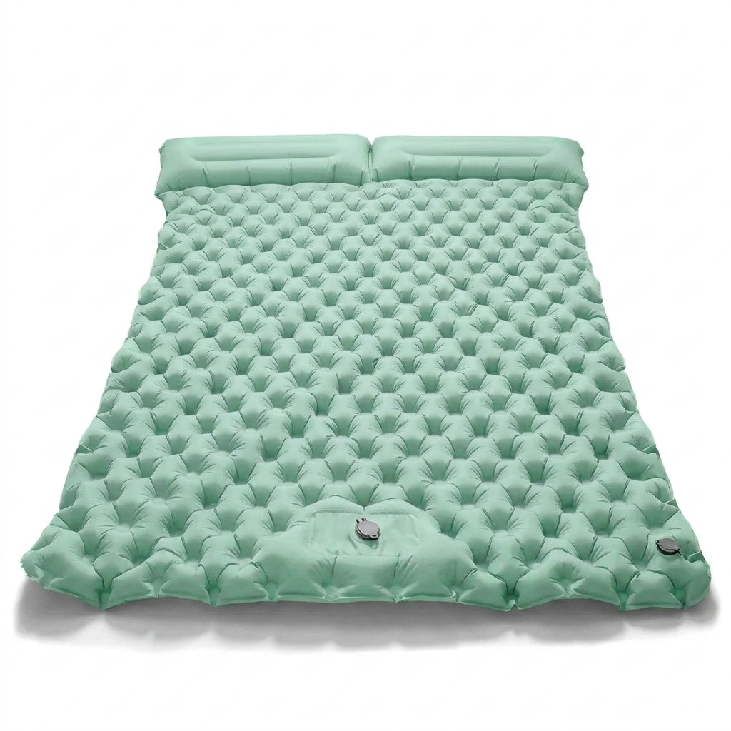 Camping mattress spring green