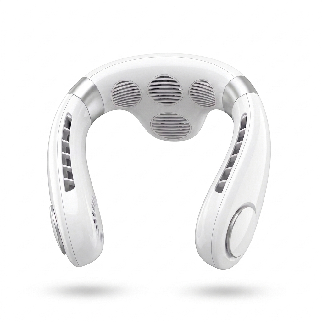 Neck fan white
