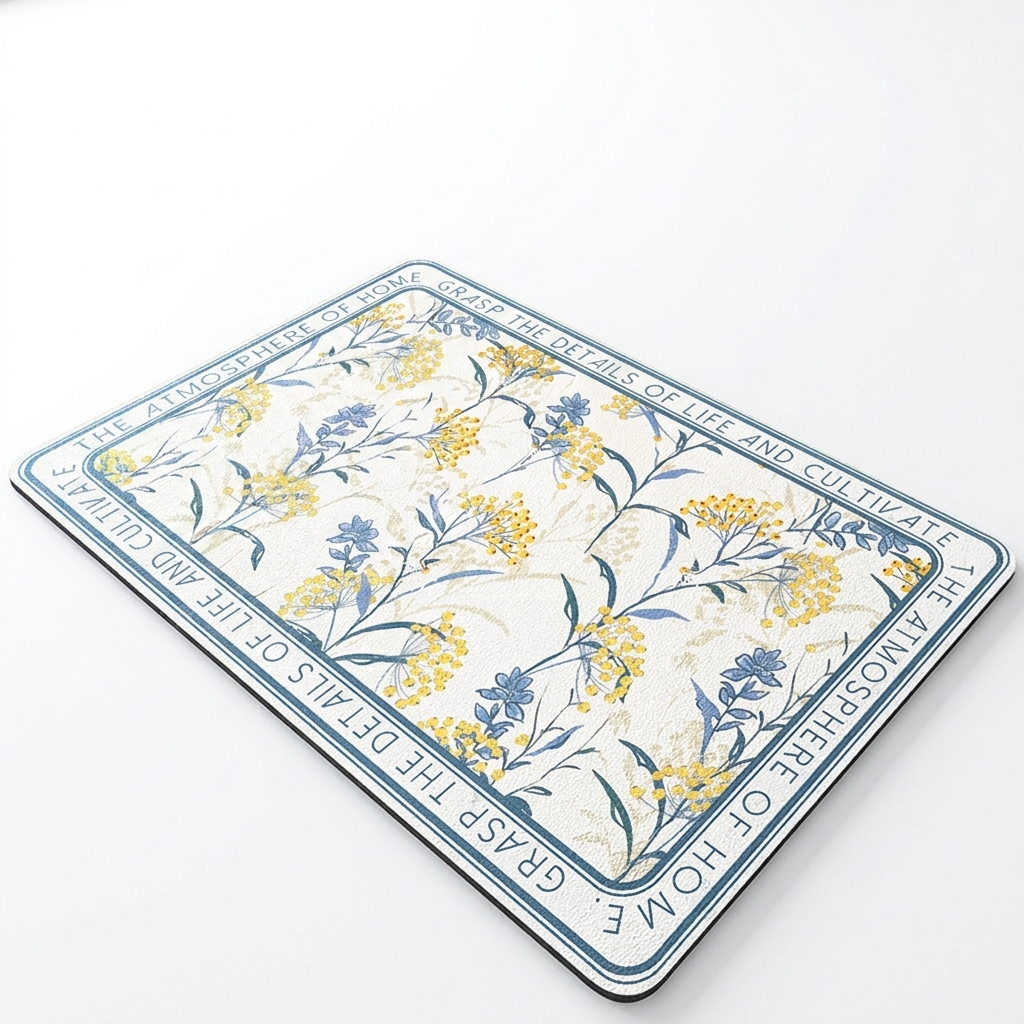 Coffee Mat Blue