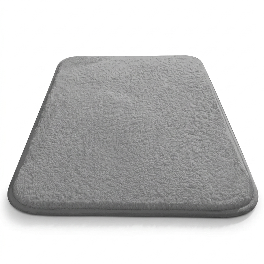 Bathroom Floor Mat Light Grey
