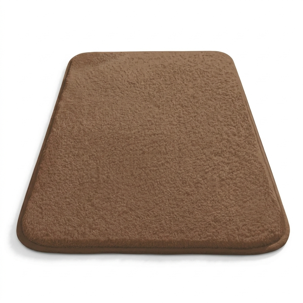 Bathroom Floor Mat Brown