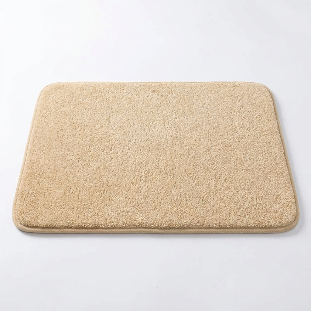 Bathroom Floor Mat Apricot