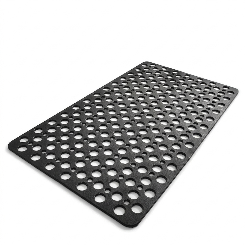 Non-Slip Shower Mat Black